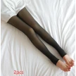 Fake Translucent Plus Size Leggings Fleece Lined Tights Fall And Winter Warm Fleece Pantyhose Women Fleece Lined Pantyhose Therm