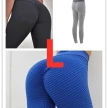 Plaid Leggings Fitness Yoga Pants Women's Seamless High Waist Breathable Gym Leggings