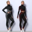 3PCS Yoga Set Seamless Sport Set Women Gym Clothing Leggings Women Crop Top Sports Bra Women Fitness Gym Set Womens Outfits Trac