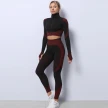 3PCS Yoga Set Seamless Sport Set Women Gym Clothing Leggings Women Crop Top Sports Bra Women Fitness Gym Set Womens Outfits Trac