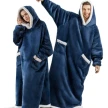 Winter TV Hoodie Blanket Winter Warm Home Clothes Women Men Oversized Pullover With Pockets