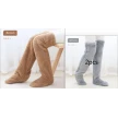 Over Knee High Fuzzy Long Socks Winter Warm Cold Leg Knee Joint Cold-proof Stockings Home Floor Sleeping Socks
