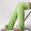 Over Knee High Fuzzy Long Socks Winter Warm Cold Leg Knee Joint Cold-proof Stockings Home Floor Sleeping Socks
