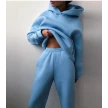Women's Casual Hooded Sweater Two-piece Suit Clothes Hoodie Tracksuit