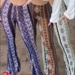 High Elastic Tight Pants Slim Sexy Print Trousers Womens Clothing