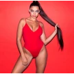 Summer Bikini Backless String Large Size Sexy Solid Color Triangle One-piece Swimsuit Womens Clothing