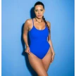 Summer Bikini Backless String Large Size Sexy Solid Color Triangle One-piece Swimsuit Womens Clothing