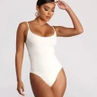 Summer Bikini Backless String Large Size Sexy Solid Color Triangle One-piece Swimsuit Womens Clothing