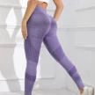High Waist Seamless Yoga Pants Women's Solid Color Dot Striped Print Butt Lifting Leggings Fitness Running Sport Gym Legging Out