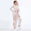 Seamless Knitted Absorbent Yoga Long-Sleeved Suit Yoga Wearsuit