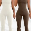 Women's Suspender Tank Top Tights