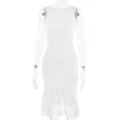Summer Slim Skinny Sleeveless Dress For Women Fashion Party Club Dresses