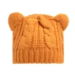 Hand Made 3D Cute Knitted Cat Ear Beanie For Winter