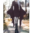 Cosplay Medieval Forest Elven Elf Pixie Costume For Women Gothic Vintage Slim Hooded Nienna Dress Halloween Carnival Party Dress