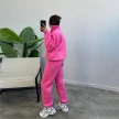 Sports Suits With Pockets Stand-up Collar Zipper Cardigan And Drawstring Trousers Fashion Jogger Set Outfits Tracksuits Women's 