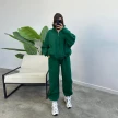Sports Suits With Pockets Stand-up Collar Zipper Cardigan And Drawstring Trousers Fashion Jogger Set Outfits Tracksuits Women's 