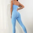 Womens Sexy Unitard One Piece Jumpsuit Spaghetti Strap Tummy Control Rompers Sleeveless Bodysuits Outfits