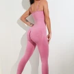 Womens Sexy Unitard One Piece Jumpsuit Spaghetti Strap Tummy Control Rompers Sleeveless Bodysuits Outfits
