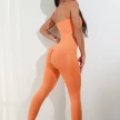 Womens Sexy Unitard One Piece Jumpsuit Spaghetti Strap Tummy Control Rompers Sleeveless Bodysuits Outfits