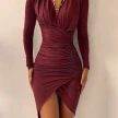 New Printed Slim Dresses For Women