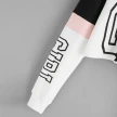 Crop Top Hoodie  Sweatshirt Hoodies Women Patchwork Lett