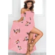 Boho style long dress women Off shoulder beach summer dresses