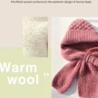 Women's Fleece-lined Scarf And Hat Winter Warm Knitted Hat Scarf