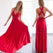 Women's Sexy Long Party Dress Club Floor-Length Summer Backless Bandage Maxi Dress Multiway Bridesmaids Boho Women Dress Vestido