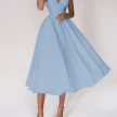 Sexy V-neck Suspender Dress Summer Fashion A-Line Long Dresses For Women