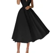 Sexy V-neck Suspender Dress Summer Fashion A-Line Long Dresses For Women