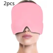 Ice Compress Headache Eye Mask Hat Relief For Migraines, Stress, And Tension Massage Tool