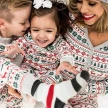 Christmas Pajamas Family Matching New Year Father Mother Kids Baby Look Clothes Set Dad Mom And Daughter Son Pyjamas Outfit