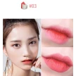 Three-dimensional two-color V-shaped lipstick