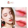 Three-dimensional two-color V-shaped lipstick