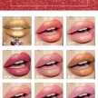 Shiny Metallic Lipstick Pearlescent Color Temperature Change Lipstick Gilt Lipstick