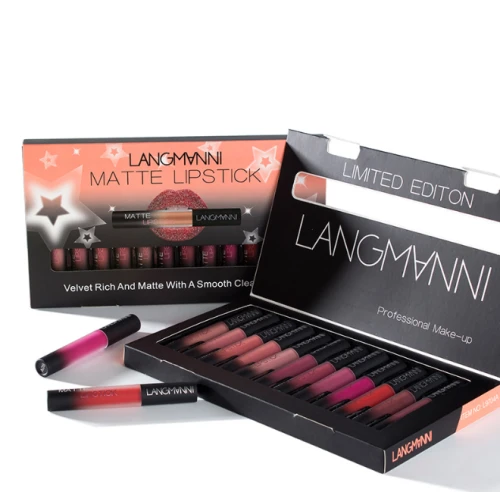 Matte Lipstick Waterproof Long-lasting Velvet Lipstick Set