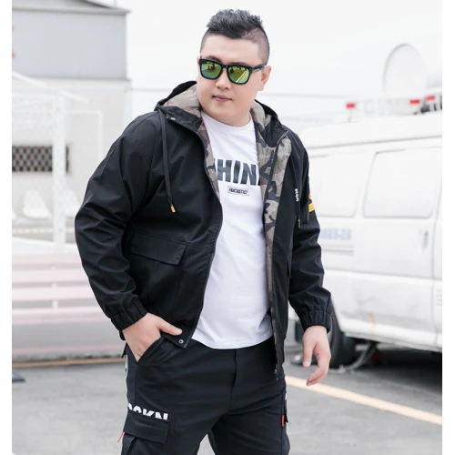 Bomber Jacket Men Clothing Fashion Parka