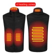 Heated Vest Washable Usb Charging Electric Winter Clothes