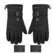 Winter Electric Heated Gloves Motorcycle Touch Screen Gloves