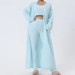 Cozy Pajama Set, 3 Piece Lounge Set, Cute Loungewear, Warm Suit Sets, Matching Set, Lounge Set, 3 Piece Pant Sets, Women Winter 