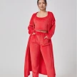 Cozy Pajama Set, 3 Piece Lounge Set, Cute Loungewear, Warm Suit Sets, Matching Set, Lounge Set, 3 Piece Pant Sets, Women Winter 