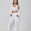 Cozy Pajama Set, 3 Piece Lounge Set, Cute Loungewear, Warm Suit Sets, Matching Set, Lounge Set, 3 Piece Pant Sets, Women Winter 