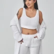 Cozy Pajama Set, 3 Piece Lounge Set, Cute Loungewear, Warm Suit Sets, Matching Set, Lounge Set, 3 Piece Pant Sets, Women Winter 