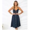 Women Summer Dresses Sleeveless Backless Strap Long Close-fitting Sheath Female Party Evening Dresses Vestidos