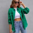 Fashion Ripped Shirt Jacket Female Autumn And Spring Casual Tops Womens Clothing
